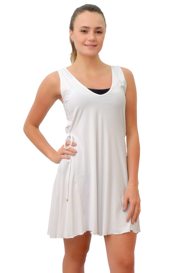 Vestido de Praia Regata Crepe La Playa