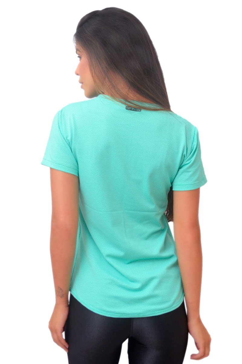 Camiseta Active Jovial Verde Top Model